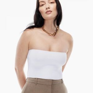 Aritzia Babaton Sculpt Knit Cropped Tube Top